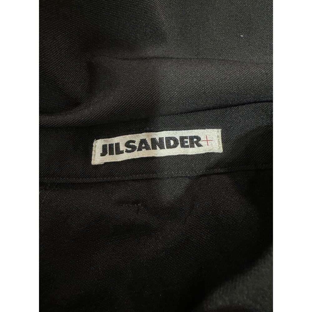 Jil Sander Black Wool High Rise Stirrup Pants Size IT 38 US 2 Made in Italy - Picture 10 of 11